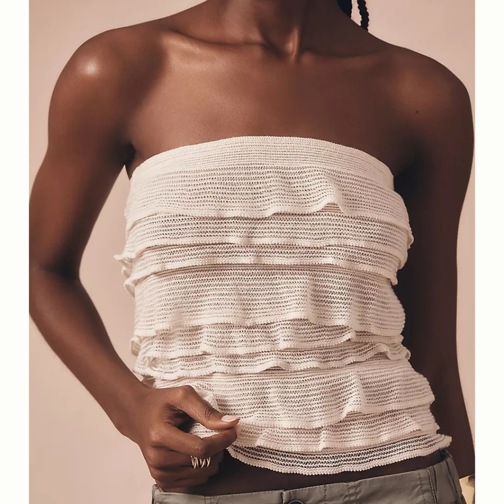 Sarah Hann Delilah Tiered Tube Top